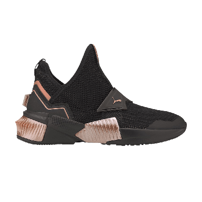 Pre-owned Puma Wmns Provoke Xt Mid 'black Rose Gold'