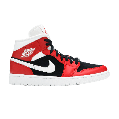 Pre-owned Air Jordan Wmns  1 Mid 'gym Red Black'