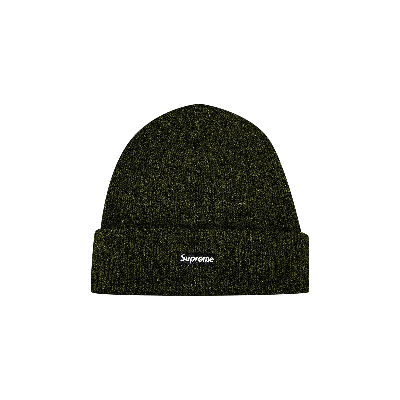 Pre-owned Supreme Mohair Beanie 'olive' In Green