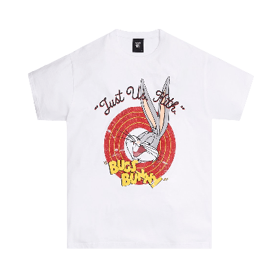 Pre-owned Kith X Looney Tunes Bugs Vintage Tee 'white'