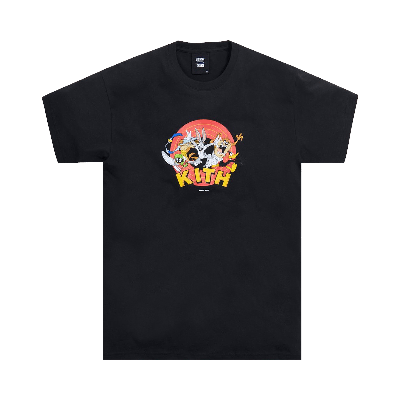 Pre-owned Kith X Looney Tunes That's All Folks Tee 'black'