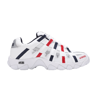 Pre-owned K-swiss St429 'white Peacoat Red'