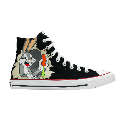Pre-owned Converse Looney Tunes X Chuck Taylor All Star High '80th Anniversary - Bugs Bunny's Mischief' In Black