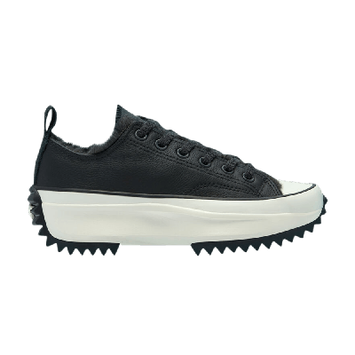 Pre-owned Converse Run Star Hike Low 'cozy Club - Almost Black'