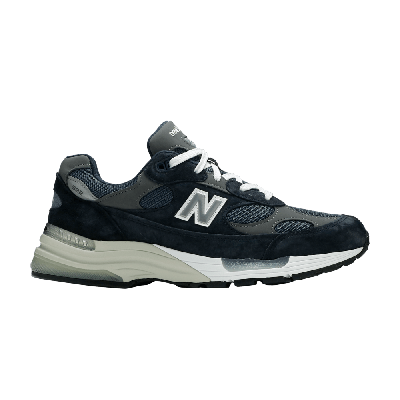 Pre-owned New Balance 992 Made In Usa 'navy Grey' In Blue