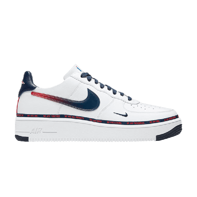 Pre-owned Nike Air Force 1 Ultraforce 'new England Patriots' In White