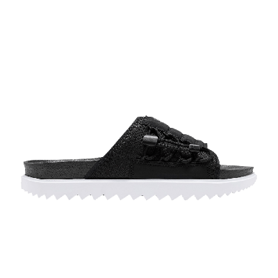 Pre-owned Nike Wmns Asuna Slide 'black White'