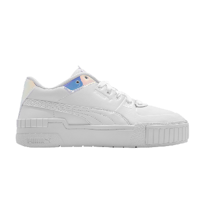 Pre-owned Puma Wmns Cali Sport Glow 'purple Heather' In White