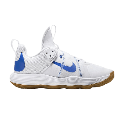 Pre-owned Nike Wmns React Hyperset 'game Royal Gum' In White
