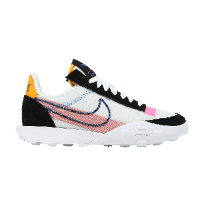 Pre-owned Nike Wmns Waffle Racer 2x 'white Chile Red'