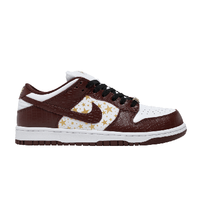 Pre-owned Nike Supreme X Dunk Low Og Sb Qs 'barkroot Brown'