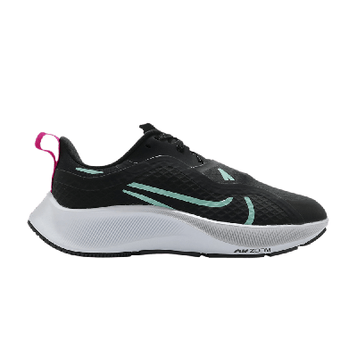 Pre-owned Nike Wmns Air Zoom Pegasus 37 Shield 'black Aurora Green'