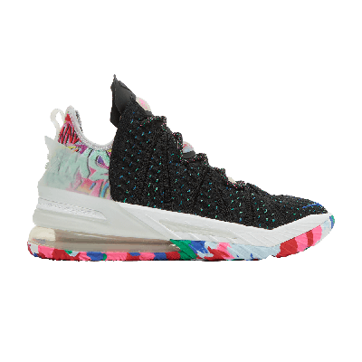 Pre-owned Nike Lebron 18 Ep 'james Gang' In Black