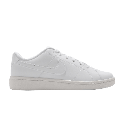 Pre-owned Nike Wmns Court Royale 2 'triple White'