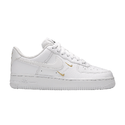 Pre-owned Nike Wmns Air Force 1 '07 Essential 'white Metallic Gold'