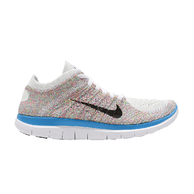 Pre-owned Nike Wmns Free 4.0 Flyknit 'multi-color'