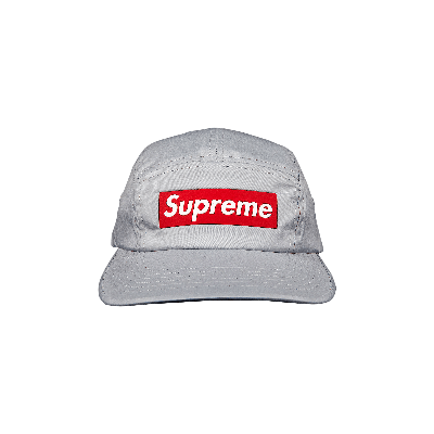 Pre-owned Supreme Inset Logo Camp Cap 'grey'