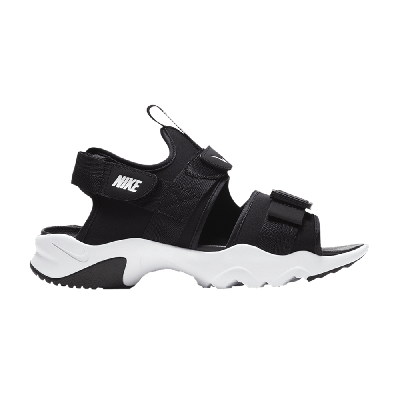 Pre-owned Nike Wmns Canyon Sandal 'panda' In Black