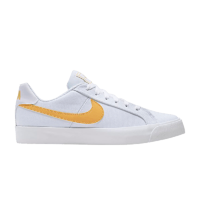Pre-owned Nike Wmns Court Royale Ac Canvas 'white Topaz Gold'
