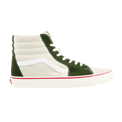 Pre-owned Vans Sk8-hi 'retro Sport - Marshmallow Kombu Green' In White