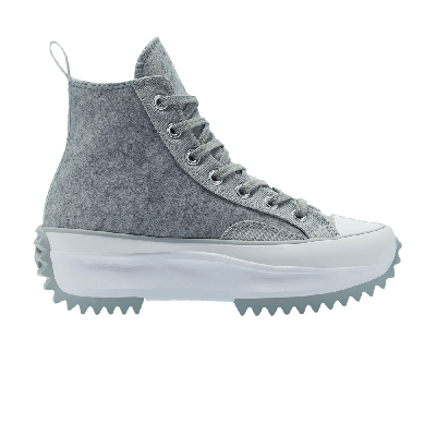 Pre-owned Converse Run Star Hike High 'black Ice - Ash Stone' In Grey