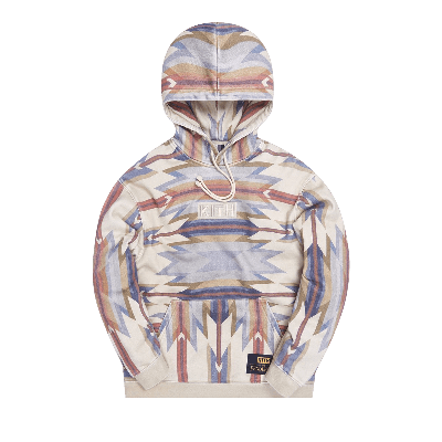 Pre-owned Kith For Pendleton Wyeth Trail Williams Iii Hoodie 'tan/multi'