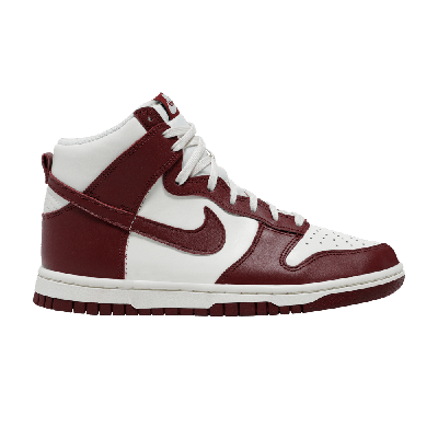 Pre-owned Nike Wmns Dunk High 'team Red'