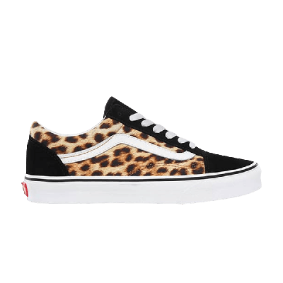 Pre-owned Vans Old Skool 'leopard' In Brown