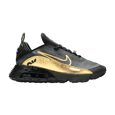 Pre-owned Nike Air Max 2090 'black Metallic Gold'