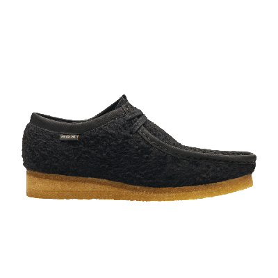 Pre-owned Clarks Aimé Leon Dore X Wallabee Casentino Wool 'black'