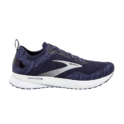 Pre-owned Brooks Levitate 4 'navy White Black' In Blue