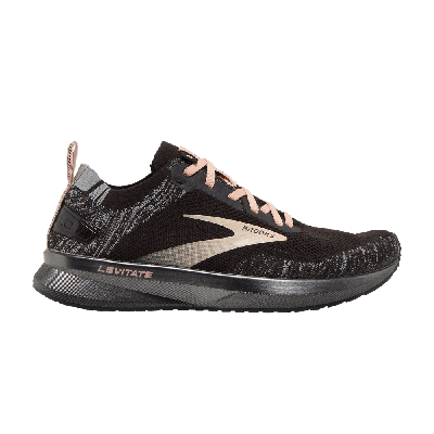 Pre-owned Brooks Wmns Levitate 4 'black Coral Cloud'