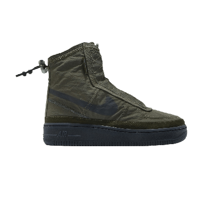 Pre-owned Nike Wmns Air Force 1 High Shell 'cargo Khaki' In Green