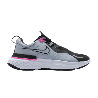 Pre-owned Nike Wmns React Miler Shield 'obisidian Mist' In Grey
