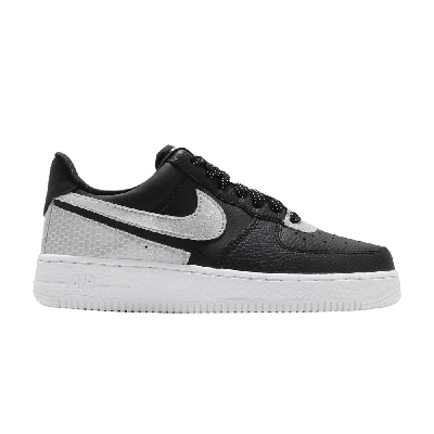 Pre-owned Nike 3m X Wmns Air Force 1 '07 Se 'black'