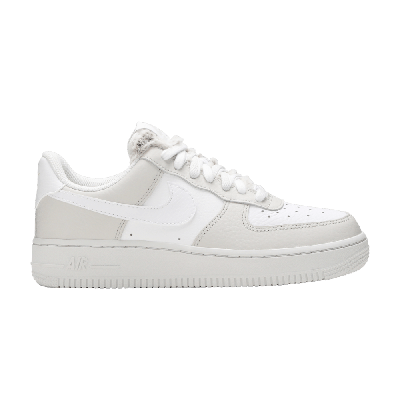 Pre-owned Nike Wmns Air Force 1 '07 Low 'light Bone' In Cream