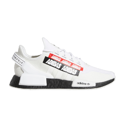 Pre-owned Adidas Originals Nmd_r1 V2 'overbranded' In White