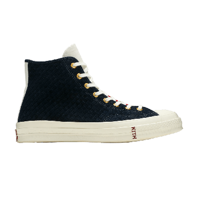 Pre-owned Converse Kith X Bergdorf Goodman X Chuck 70 High 'total Eclipse' In Blue