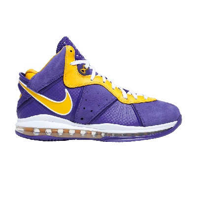 Pre-owned Nike Lebron 8 'lakers' In Purple