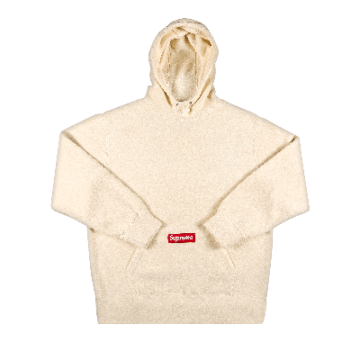 Pre-owned Supreme X Polartec Hooded Sweatshirt 'natural' In Cream