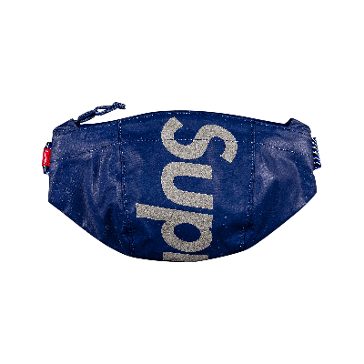 Pre-owned Supreme Waterproof Reflective Speckled Waist Bag 'royal' In Blue