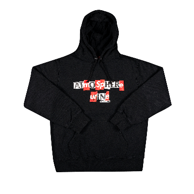 Pre-owned Supreme X Antihero Hooded Sweatshirt 'black'