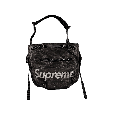 Pre-owned Supreme Waterproof Reflective Speckled Shoulder Bag 'black'