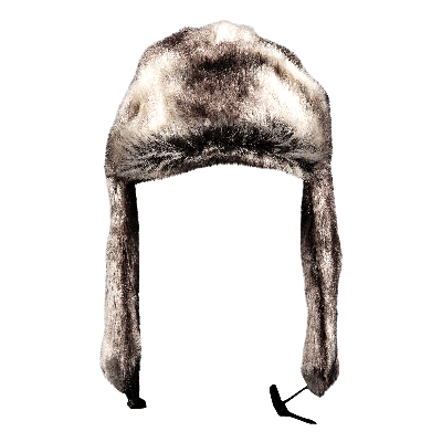 Pre-owned Supreme Faux Fur Trooper 'black'