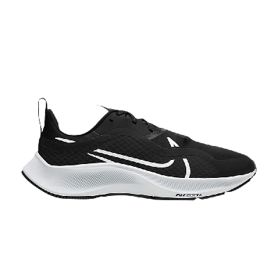 Pre-owned Nike Wmns Air Zoom Pegasus 37 Shield 'black White'