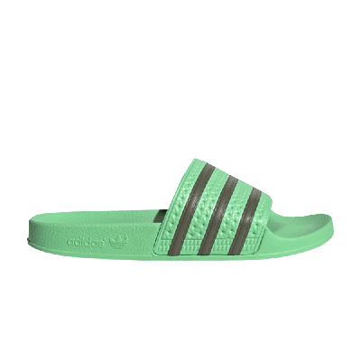 Pre-owned Adidas Originals Wmns Adilette Slide 'glory Mint' In Green