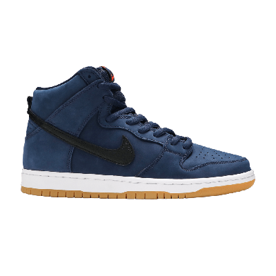 Pre-owned Nike Dunk High Pro Iso Sb 'orange Label - Midnight Navy' In Blue