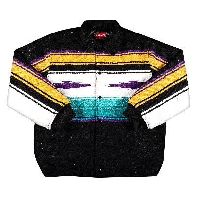 Pre-owned Supreme Tlaxcala Blanket Jacket 'black'