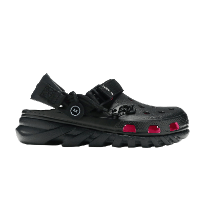Pre-owned Crocs Post Malone X Duet Max Clog 'black'