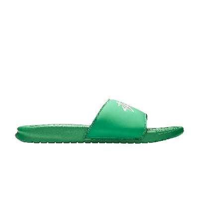 Pre-owned Nike Stussy X Benassi 'pine Green'